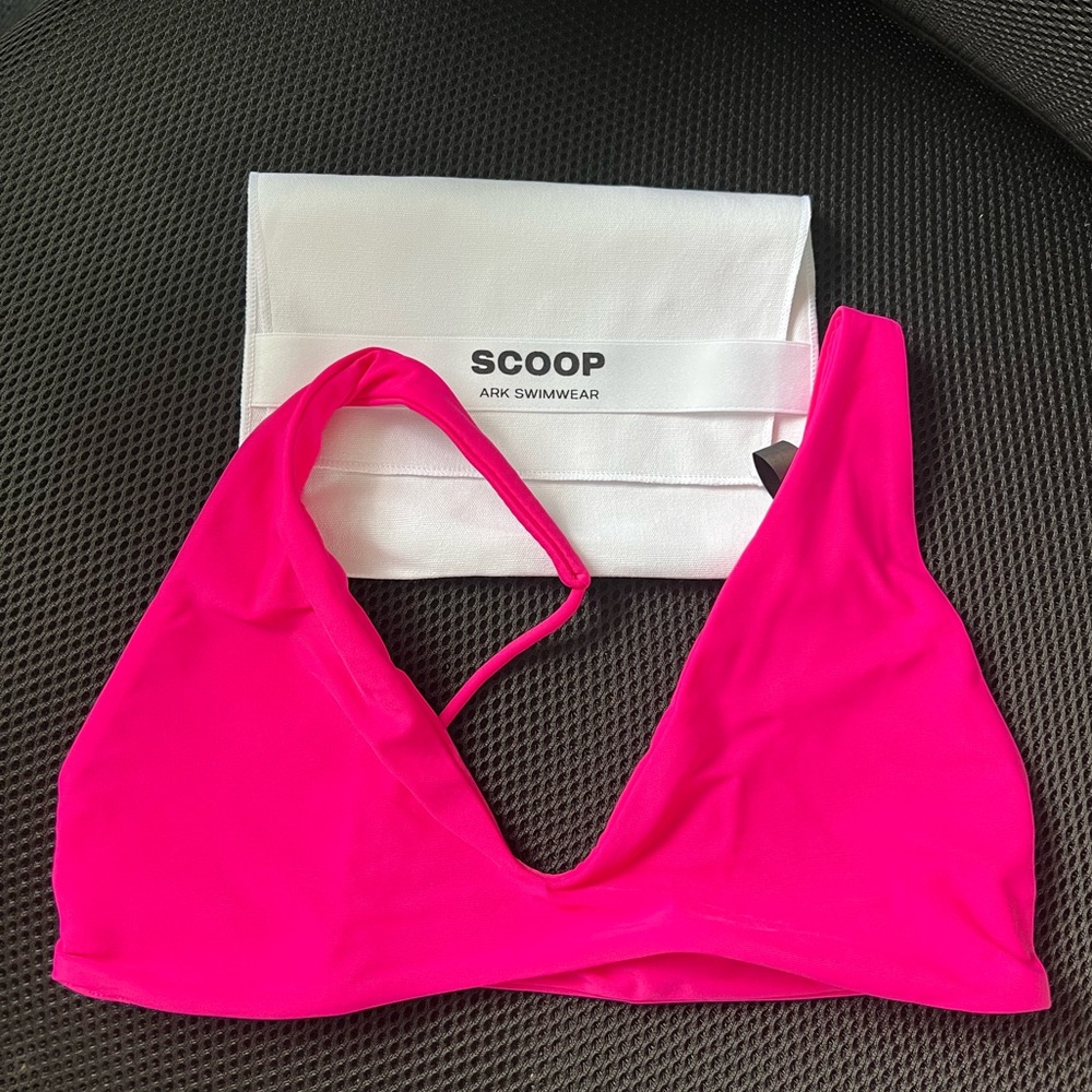 Hot Pink Scoop Top Bikini- Ark Swimwear